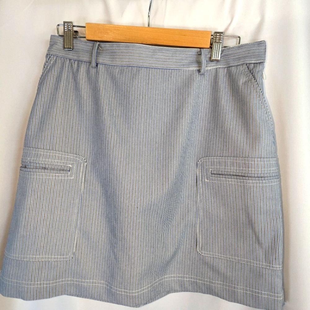 Tahari striped skirt